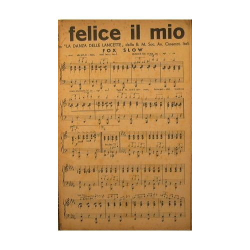 Oggi è felice il mio cuor ( canzone fox slow …