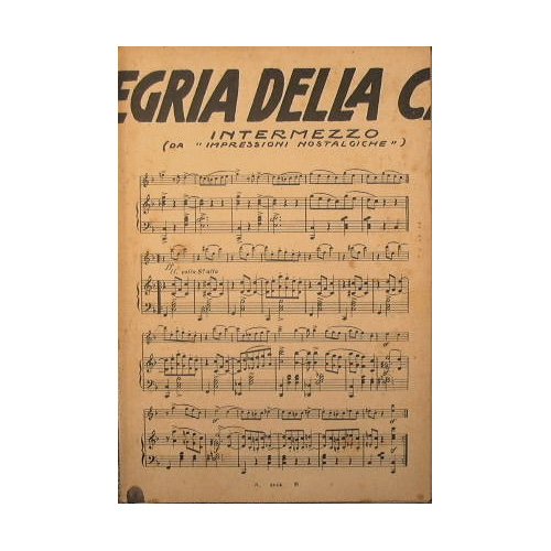 Allegria della Caccia ( allegro giocoso )