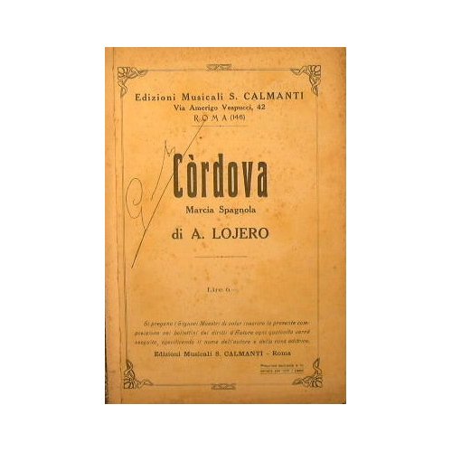 Cordova ( marcia spagnola )