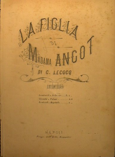 La figlia di Madama Angot ( valzer variato )