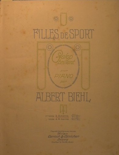 Filles de Sport ( galop brillant )