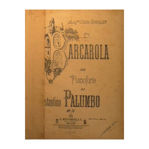 Barcarola ( andantino soave )