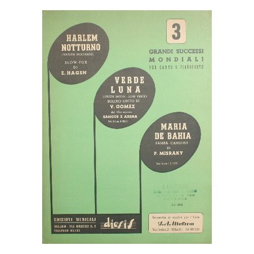 Harlem notturno - Verde luna - Maria de Bahia