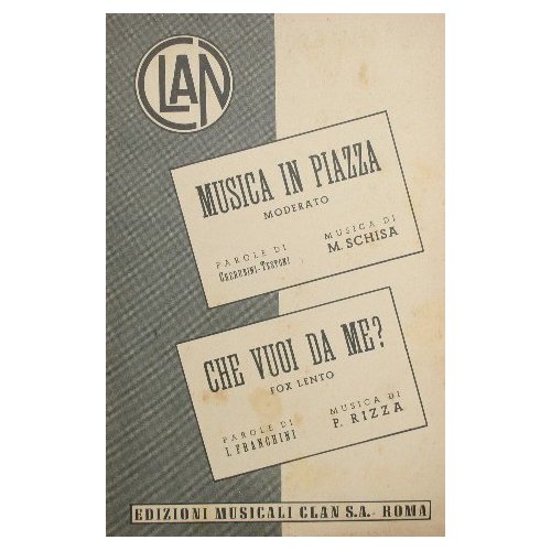 Musica in piazza - Che vuoi da me?