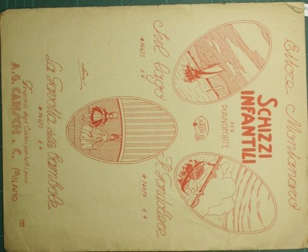 Schizzi infantili. Il gondoliere