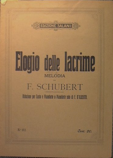 Elogio delle lacrime
