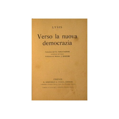Verso la nuova democrazia