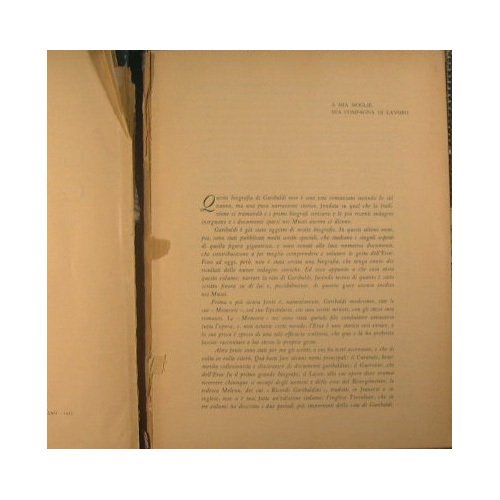 La vita di Giuseppe Garibaldi