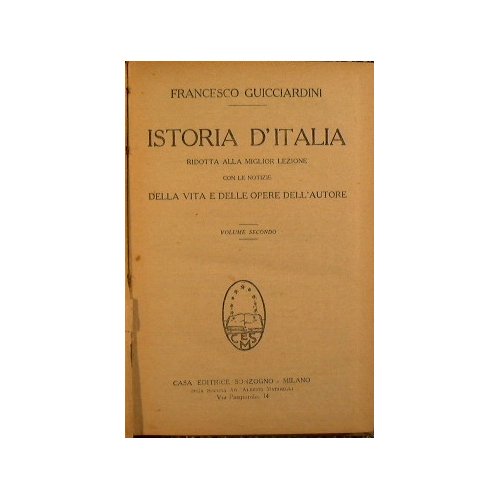 Istoria D'Italia