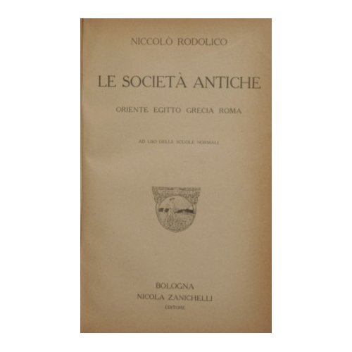 Le società antiche | Immagine principale