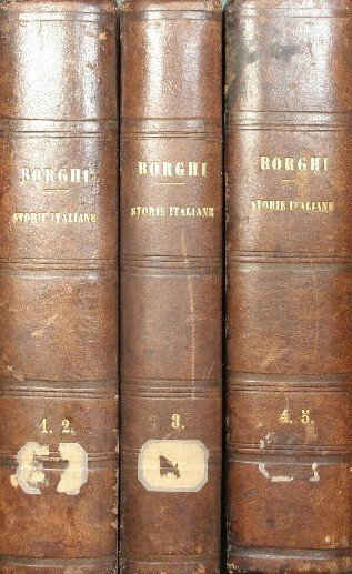 Sulle storie italiane dell'anno primo dell'era cristiana al 1840