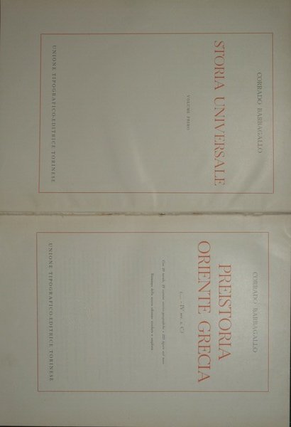 Storia universale. Vol. I - Preistoria, Oriente, Grecia | Immagine principale