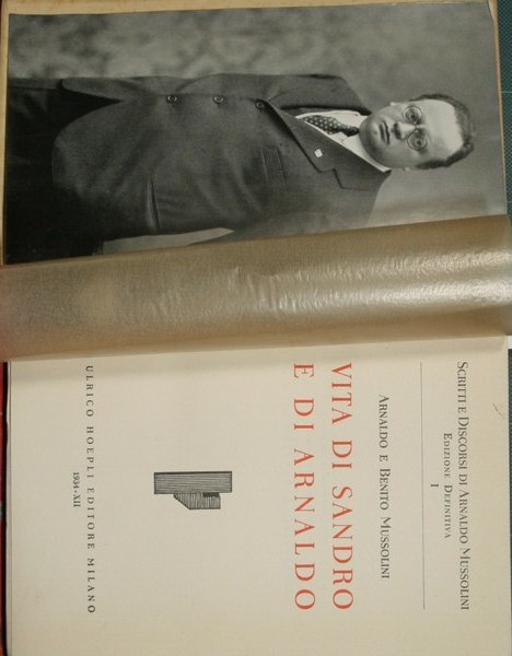 Scritti e discorsi di Arnaldo Mussolini