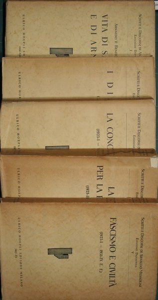 Scritti e discorsi di Arnaldo Mussolini