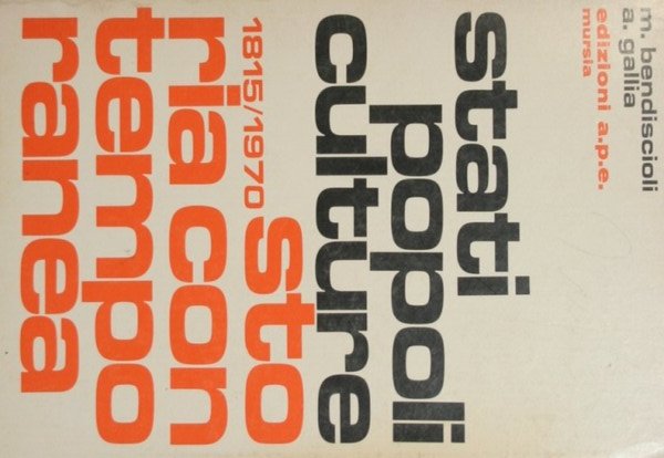 Stati, popoli, culture