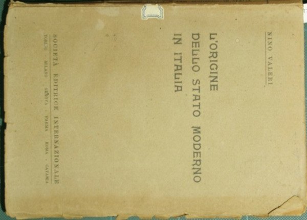 L'origine dello Stato moderno in Italia | Immagine principale