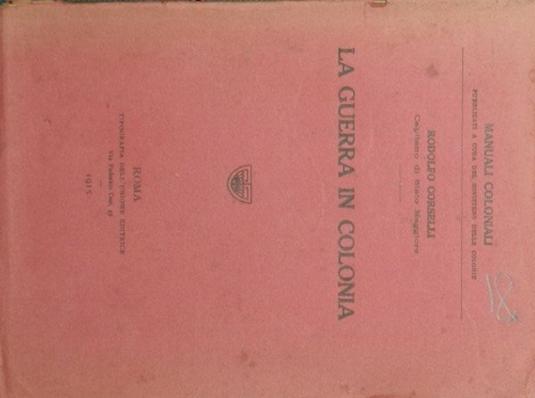 La guerra in colonia | Immagine principale