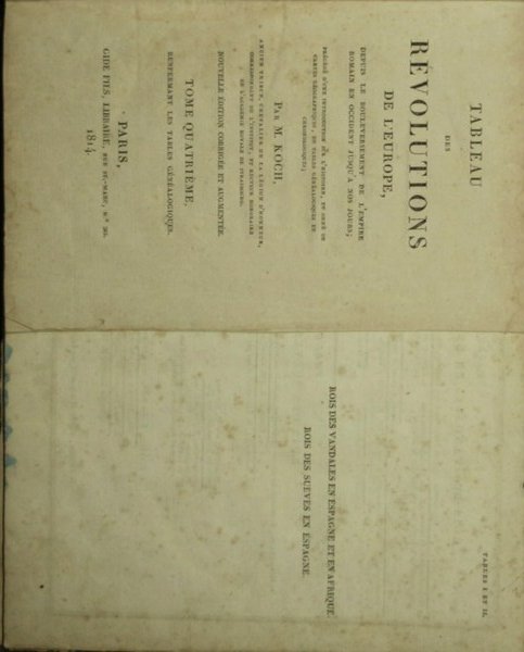 Tableau des revolutions de l'Europe. Vol. IV | Immagine principale
