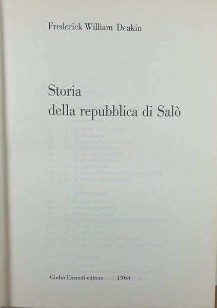 Storia della Repubblica di Salò | Immagine principale