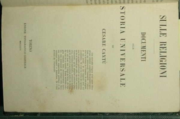 Documenti alla Storia universale