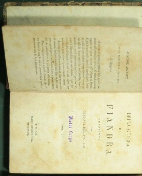 Della guerra di Fiandra