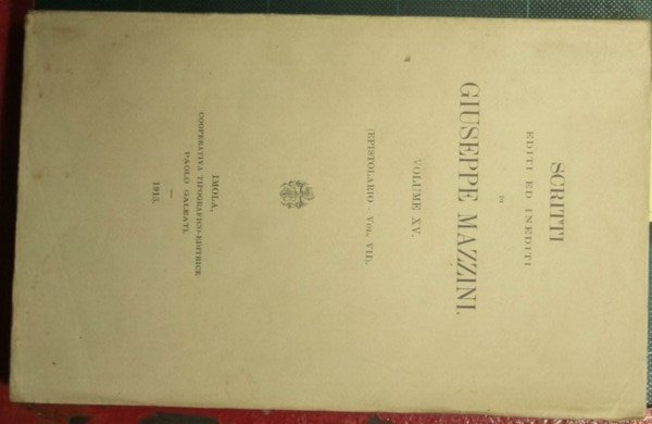 Epistolario - Vol. VII | Immagine principale