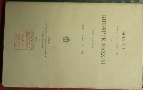 Epistolario - Vol. XIII | Immagine principale