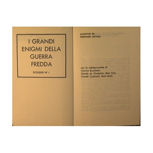 I grandi Enigmi della guerra fredda | Immagine principale