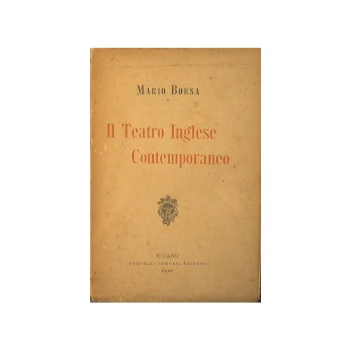 Il teatro inglese contemporaneo | Immagine principale