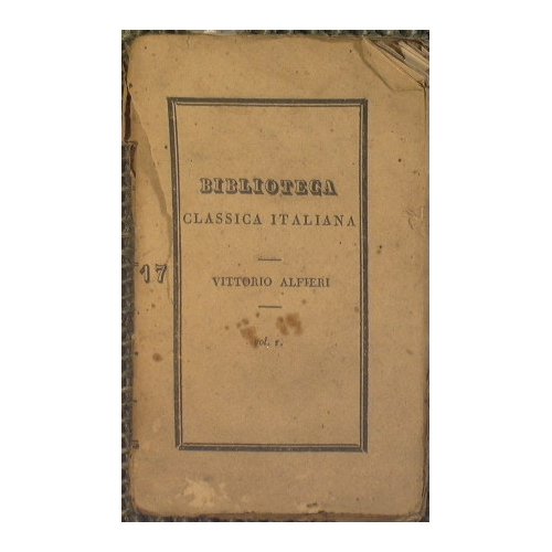 Tragedie di Vittorio Alfieri da Asti (Vol I) - Rosmunda … | Immagine principale