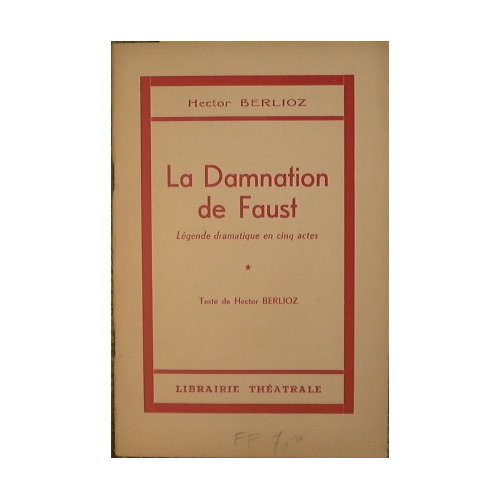 La damnation de Faust