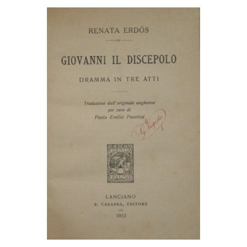 Giovanni il discepolo