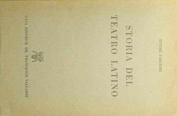 Storia del teatro latino | Immagine principale