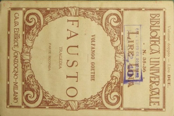 Fausto. Parte seconda | Immagine principale