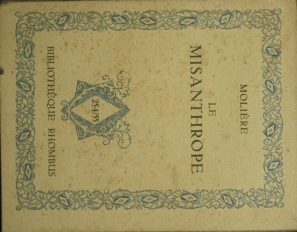 Le misanthrope | Immagine principale