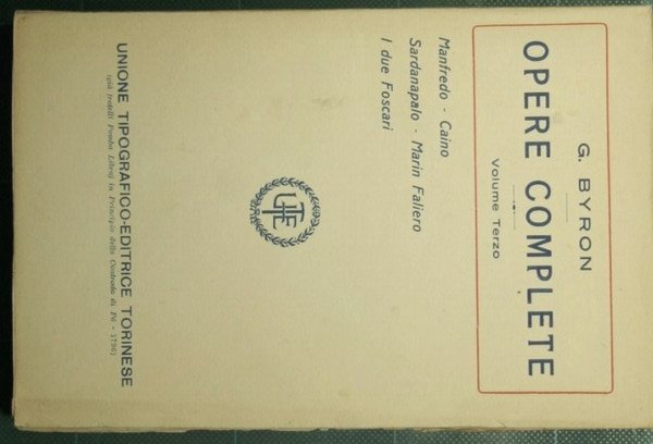 Opere complete - Vol. III