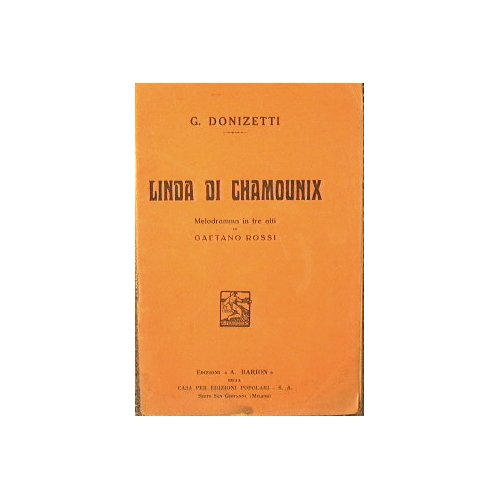 Linda di Chamounix