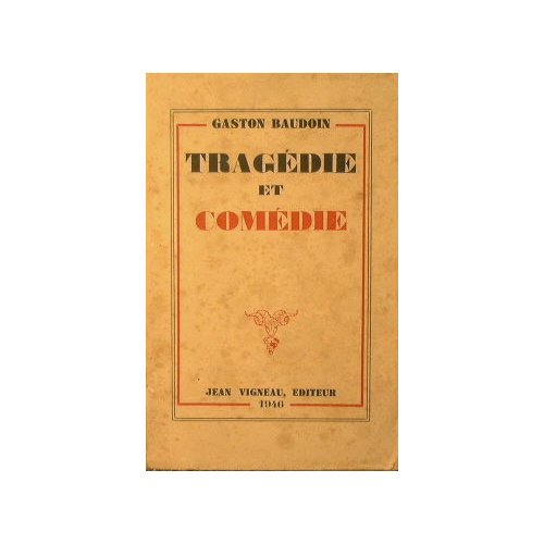Tragedie et comedie