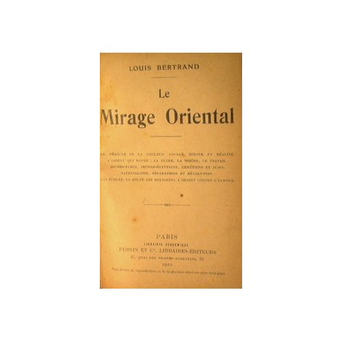 Le mirage oriental