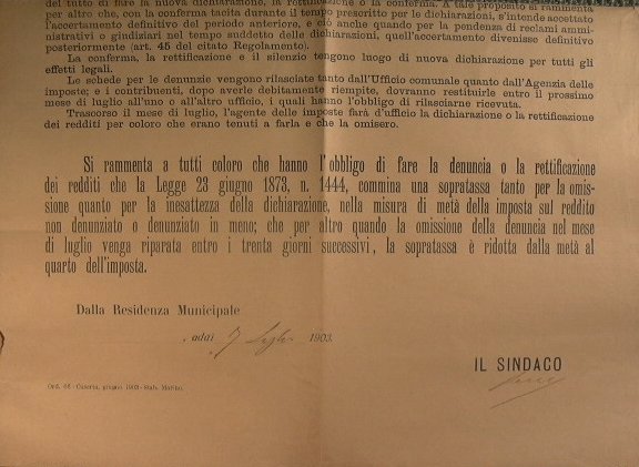 Bando comune di Carini Imposta sui redditi della ricchezza mobile …