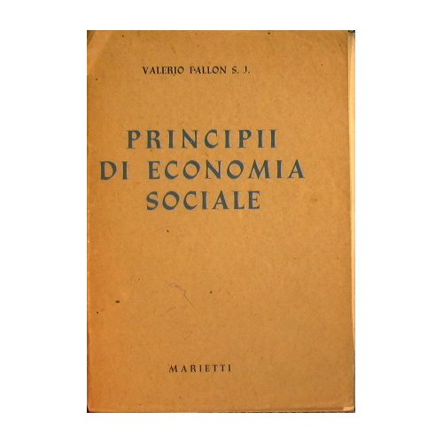 Principii di economia sociale