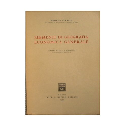 Elementi di geografia economica generale