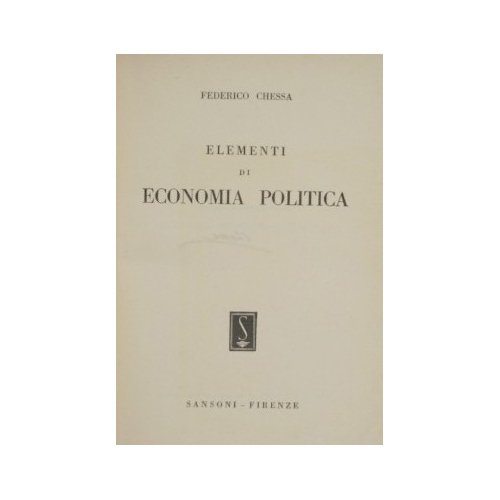 Elementi di Economia politica