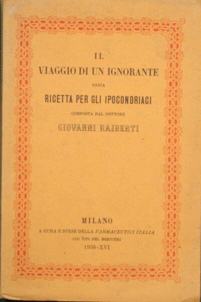 Il viaggio di un ignorante