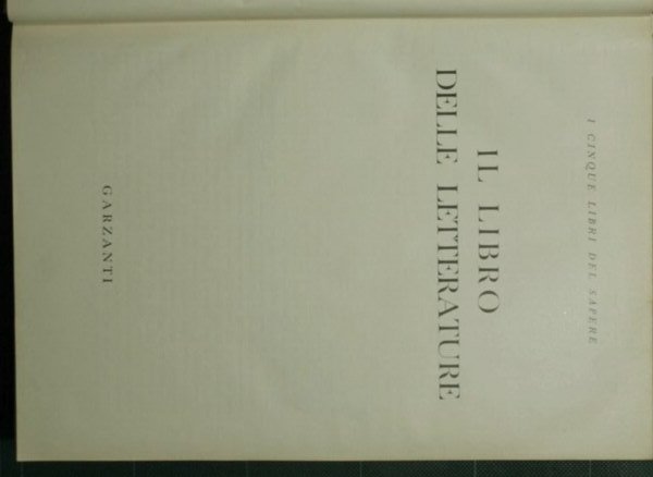 Il cinque libri del sapere