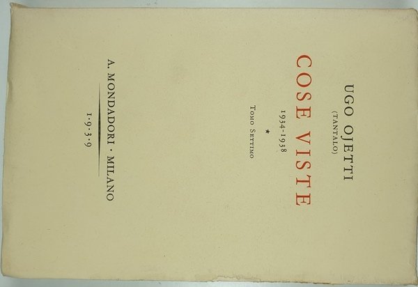 Cose viste. Vol. VII