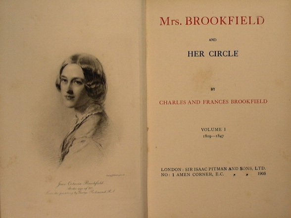 Mrs. Brookfield and Her Circle