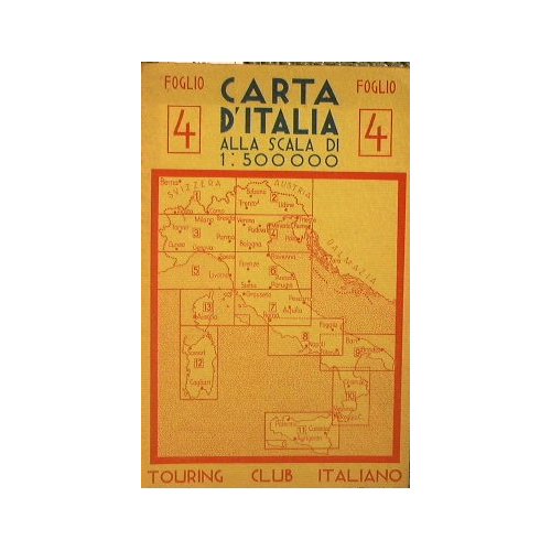 Carta d'Italia alla scala 1:500.000 | Immagine principale