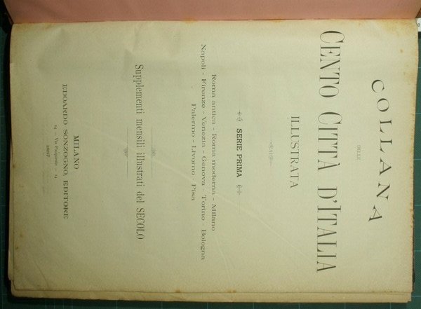 Collana delle cento città d'Italia illustrata