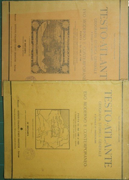 Testo Atlante di geografia storica generale e d'Italia in particolare … | Immagine principale